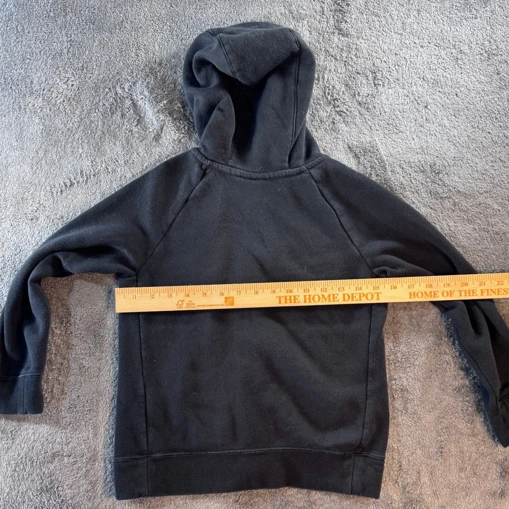 Nike Kids Full Zip Hoodie Black Fleece Futura Logo Sweatshirt Size S Small‎